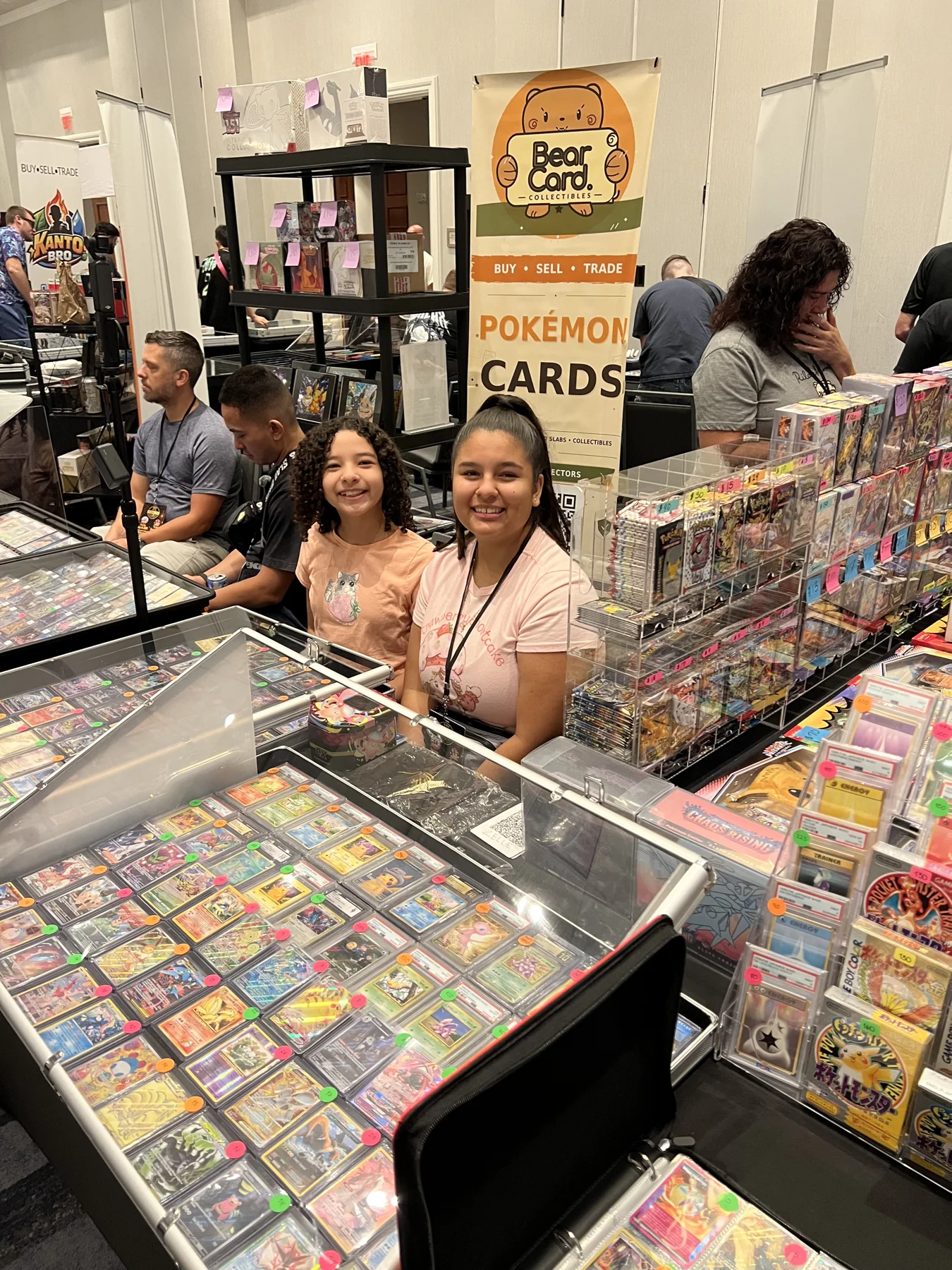 Moments at the Bear Card table